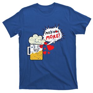 Retro Beer Kawaii Funny Valentines Day Miss Beer Lover Gift T-Shirt