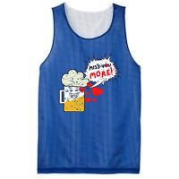 Retro Beer Kawaii Funny Valentines Day Miss Beer Lover Gift Mesh Reversible Basketball Jersey Tank