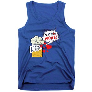 Retro Beer Kawaii Funny Valentines Day Miss Beer Lover Gift Tank Top