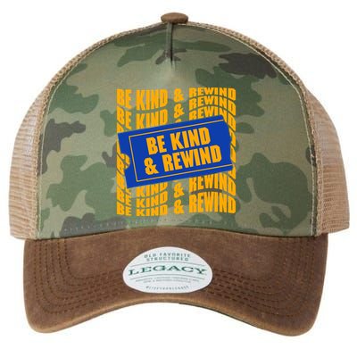 Retro Be Kind And Rewind Blockbuster Video Legacy Tie Dye Trucker Hat
