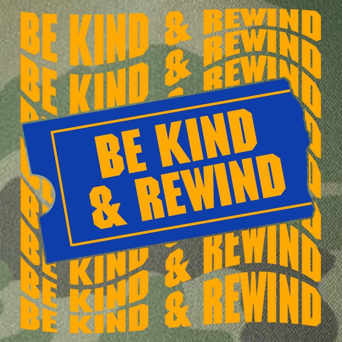 Retro Be Kind And Rewind Blockbuster Video Legacy Tie Dye Trucker Hat