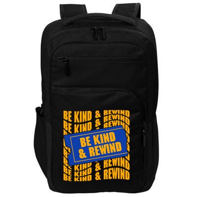 Retro Be Kind And Rewind Blockbuster Video Impact Tech Backpack