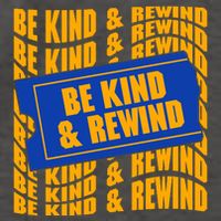 Retro Be Kind And Rewind Blockbuster Video Vector Backpack