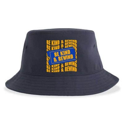 Retro Be Kind And Rewind Blockbuster Video Sustainable Bucket Hat