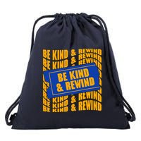 Retro Be Kind And Rewind Blockbuster Video Drawstring Bag