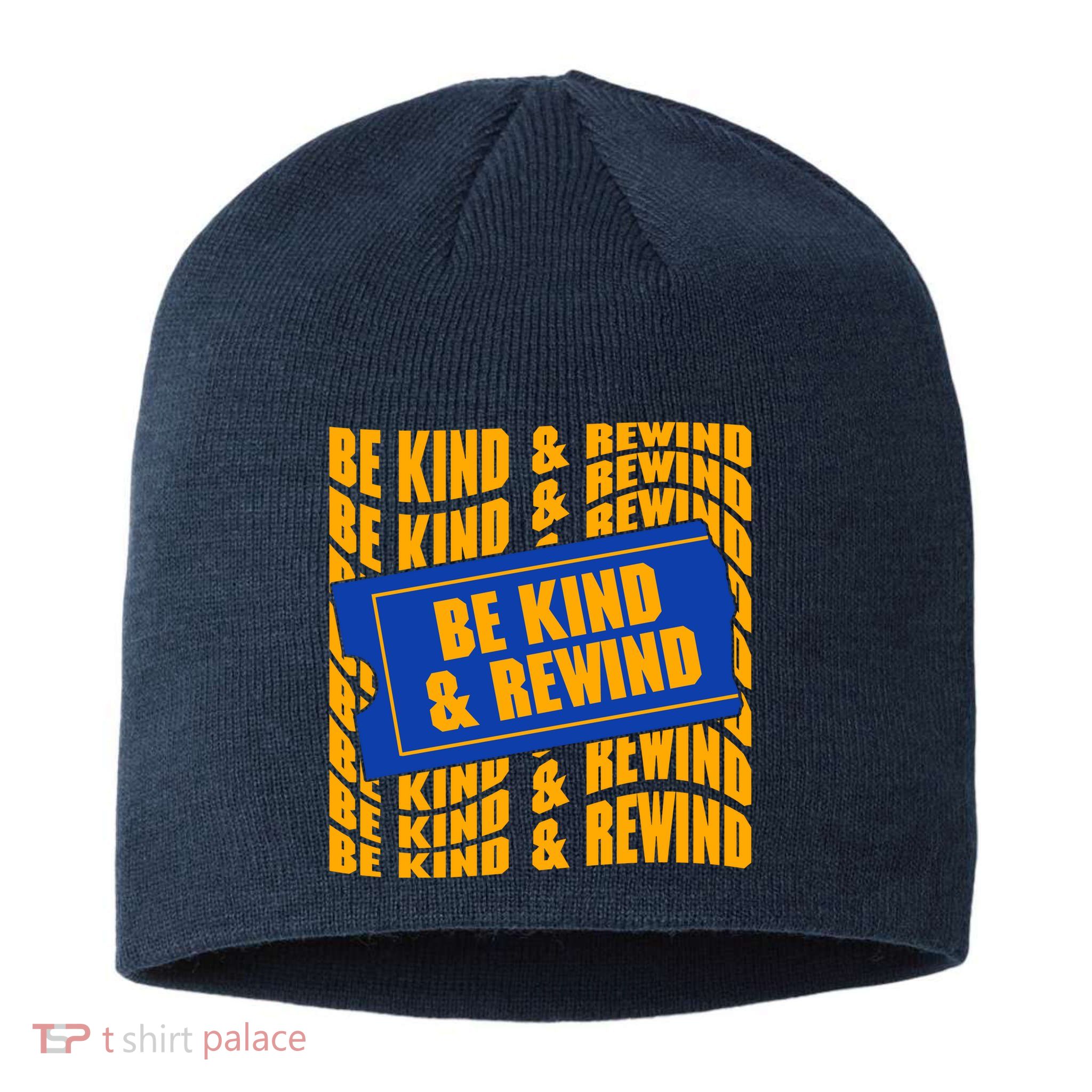 Retro Be Kind And Rewind Blockbuster Video Sustainable Beanie