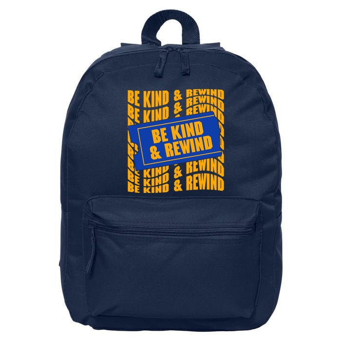 Retro Be Kind And Rewind Blockbuster Video 16 in Basic Backpack