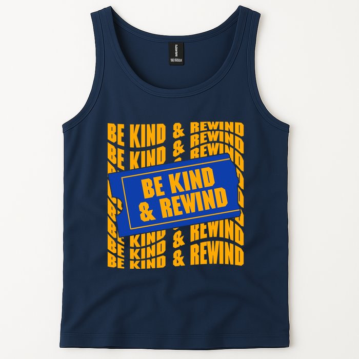 Retro Be Kind And Rewind Blockbuster Video Tank Top