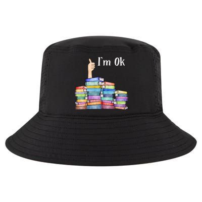 Reading Book Lovers I'm Ok National Book Lovers Day Gift Cool Comfort Performance Bucket Hat
