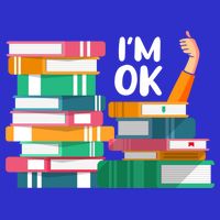 Reading Book Lovers I'm Ok National Book Lovers Day Cute Gift Womens Tank Top