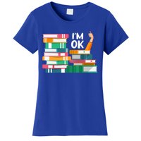 Reading Book Lovers I'm Ok National Book Lovers Day Cute Gift Women's T-Shirt