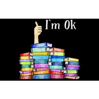 Reading Book Lovers I'm Ok National Book Lovers Day Bumper Sticker