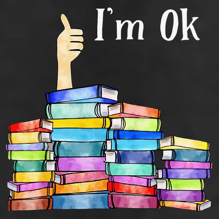 Reading Book Lovers I'm Ok National Book Lovers Day 11oz C Handle Ceramic Mug