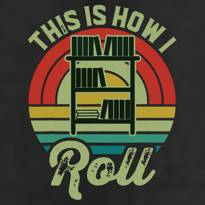 Retro Book Librarian This Is How I Roll Book Cool Comfort Performance Bucket Hat