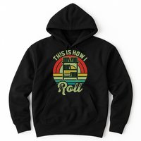 Retro Book Librarian This Is How I Roll Book Hoodie