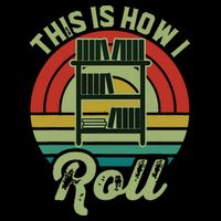 Retro Book Librarian This Is How I Roll Book Backpack
