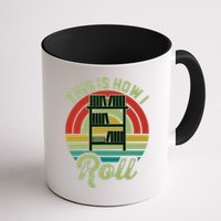 Retro Book Librarian This Is How I Roll Book Mug