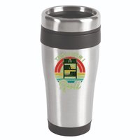 Retro Book Librarian This Is How I Roll Book 16oz Travel Tumbler