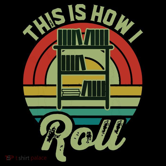 Retro Book Librarian This Is How I Roll Book Women's V-Neck T-Shirt