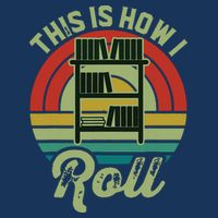 Retro Book Librarian This Is How I Roll Book Infant Baby Jersey Bodysuit