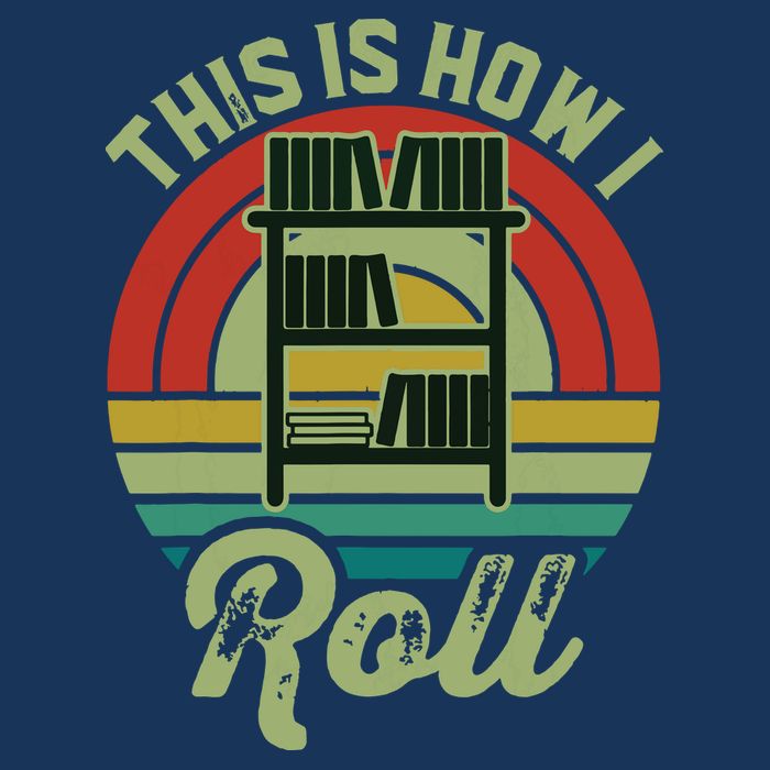 Retro Book Librarian This Is How I Roll Book Infant Baby Jersey Bodysuit