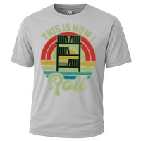 Retro Book Librarian This Is How I Roll Book Performance Shirt