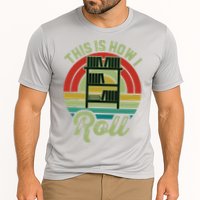 Retro Book Librarian This Is How I Roll Book Performance Shirt