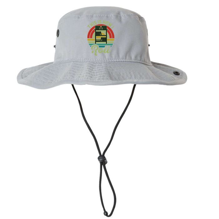 Retro Book Librarian This Is How I Roll Book Bucket Hat