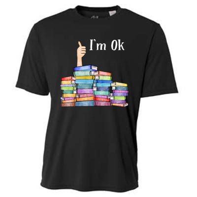 Reading Book Lovers Im Ok National Book Lovers Day Cooling Performance Crew T-Shirt