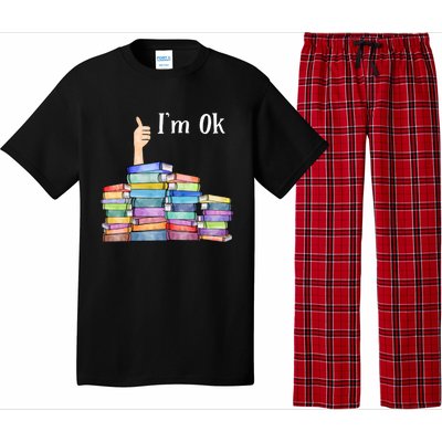 Reading Book Lovers Im Ok National Book Lovers Day Pajama Set