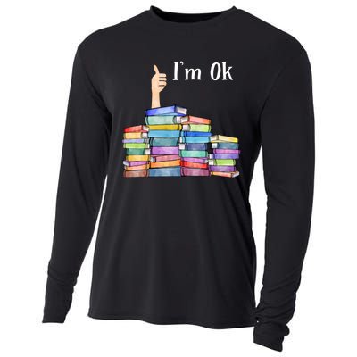 Reading Book Lovers Im Ok National Book Lovers Day Cooling Performance Long Sleeve Crew