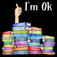 Reading Book Lovers Im Ok National Book Lovers Day Zip Tote Bag