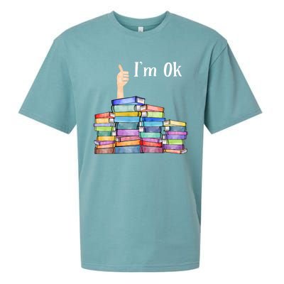 Reading Book Lovers Im Ok National Book Lovers Day Sueded Cloud Jersey T-Shirt