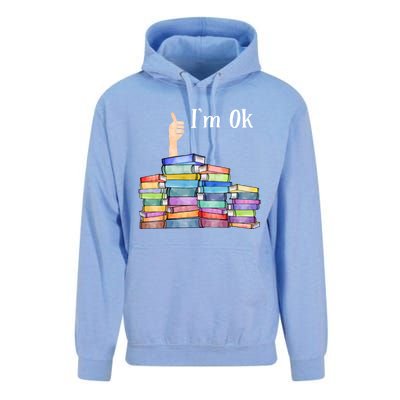 Reading Book Lovers Im Ok National Book Lovers Day Unisex Surf Hoodie