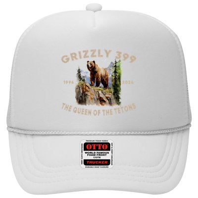 Retro Bear Lover Queen Of The Tetons Grizzly 399 Wildlife Trucker Hat