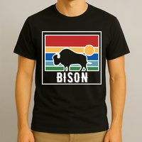 Retro Bison Logo T-Shirt