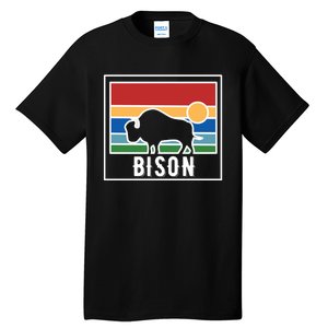 Retro Bison Logo Tall T-Shirt