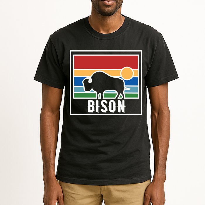 Retro Bison Logo Tall T-Shirt