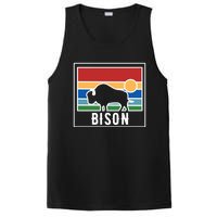 Retro Bison Logo PosiCharge Competitor Tank