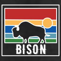 Retro Bison Logo Trucker Hat
