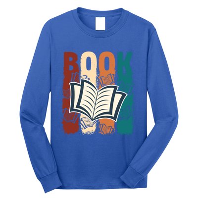 Retro Book Lovers Bookish Bookworm Gift Long Sleeve Shirt