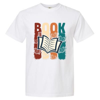 Retro Book Lovers Bookish Bookworm Gift Garment-Dyed Heavyweight T-Shirt