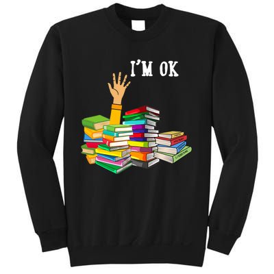 Reading Book Lovers Im Ok National Book Lovers Day Sweatshirt