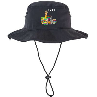 Reading Book Lovers Im Ok National Book Lovers Day Legacy Cool Fit Booney Bucket Hat