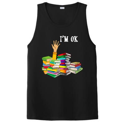 Reading Book Lovers Im Ok National Book Lovers Day PosiCharge Competitor Tank