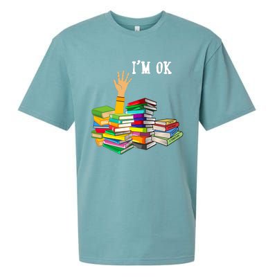 Reading Book Lovers Im Ok National Book Lovers Day Sueded Cloud Jersey T-Shirt