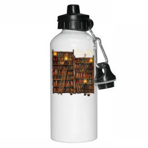 Reading Book Lovers I'm Ok National Book Lovers Day Gift Aluminum Water Bottle