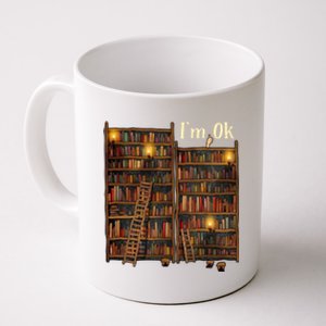 Reading Book Lovers I'm Ok National Book Lovers Day Gift Coffee Mug