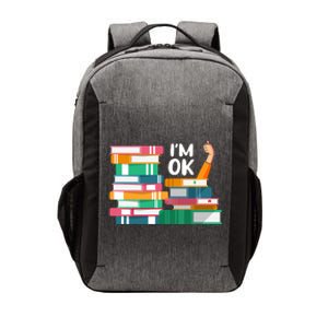 Reading Book Lovers I'm Ok National Book Lovers Day Cute Gift Vector Backpack