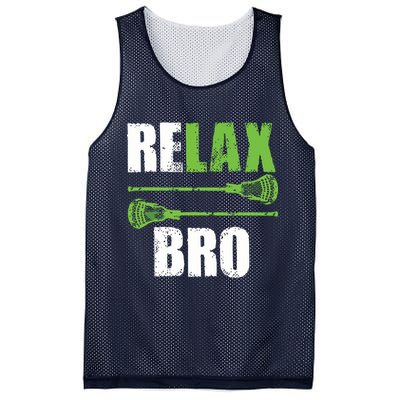 Relax Bro Lacrosse Sports Team Game Mesh Reversible Basketball Jersey Tank